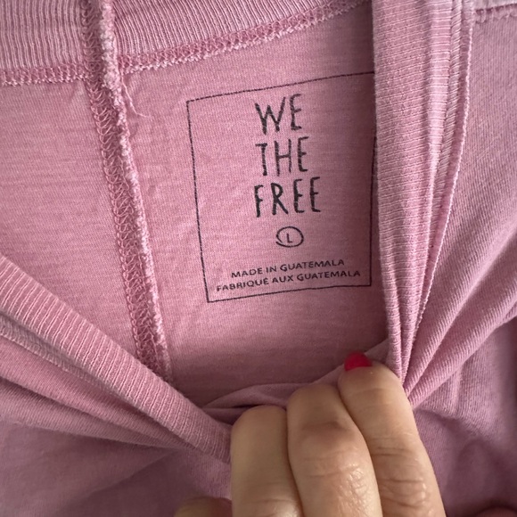 We The Free Dusty Pink Long Sleeve Top - Picture 2 of 3